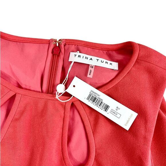 New Women’s Trina Turk Electric Dress Size 10 - Picture 3 of 8